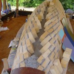 getting ready to cast spine of kiln with castable refractory getting ready to cast spine of kiln with castable refractory