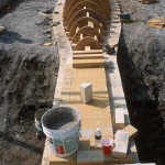 building exit flue