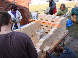 Building the Train Kiln